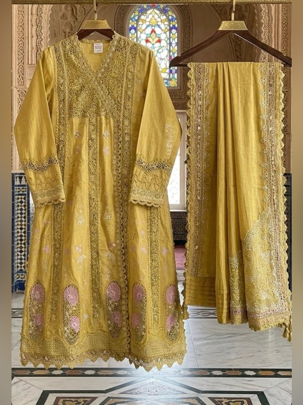 Suffuse by sana yasir Zorah pret collection embroidery dress
